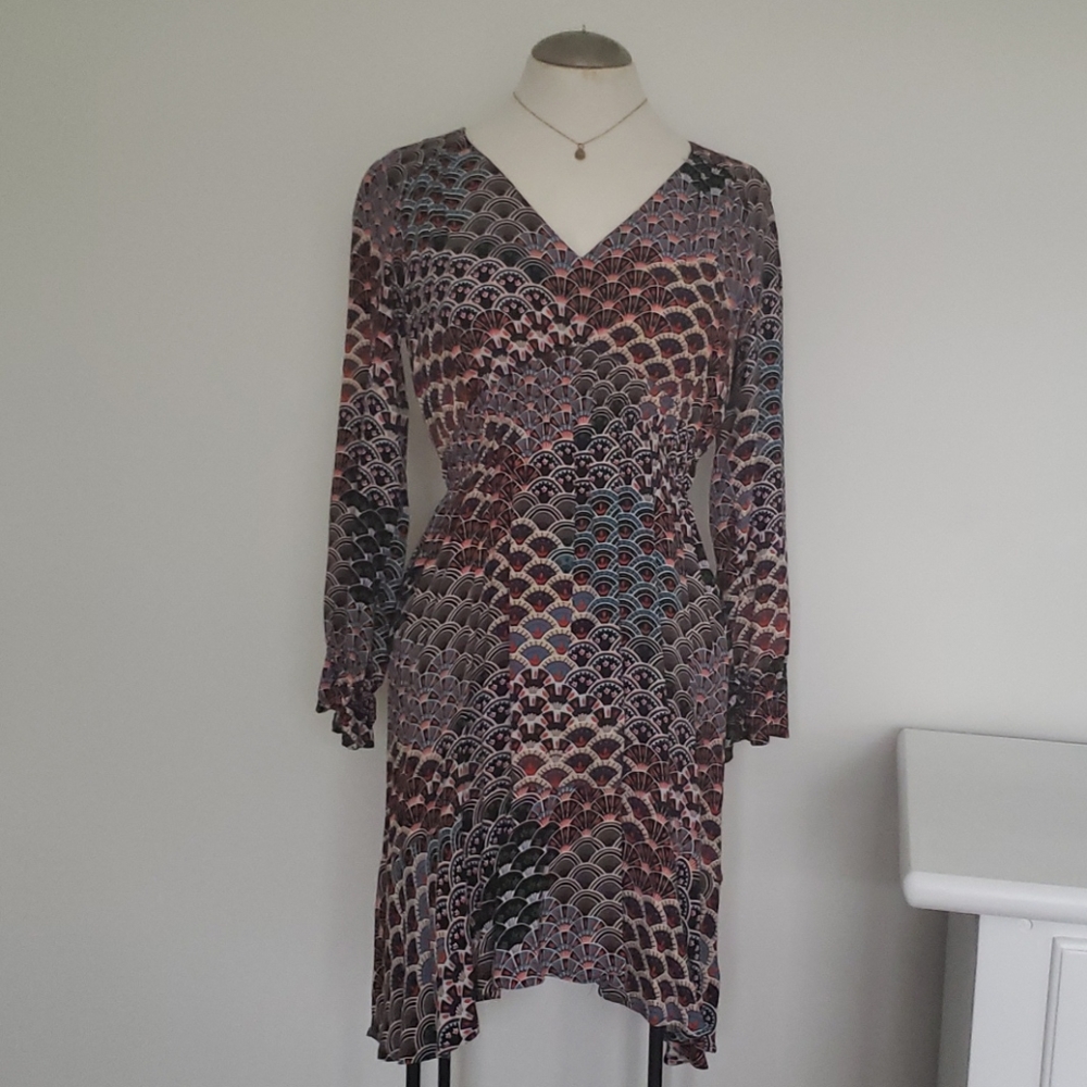 Anthropologie Maeve Printed Dress